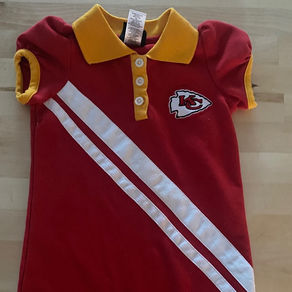 NFL Kids Polo dress Kansas City Chiefs